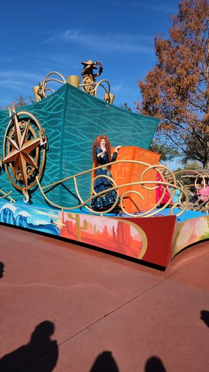 Sequence of action shots showing a BMX cyclist performing a trick jump on a colorful skate ramp with an artistic backdrop.