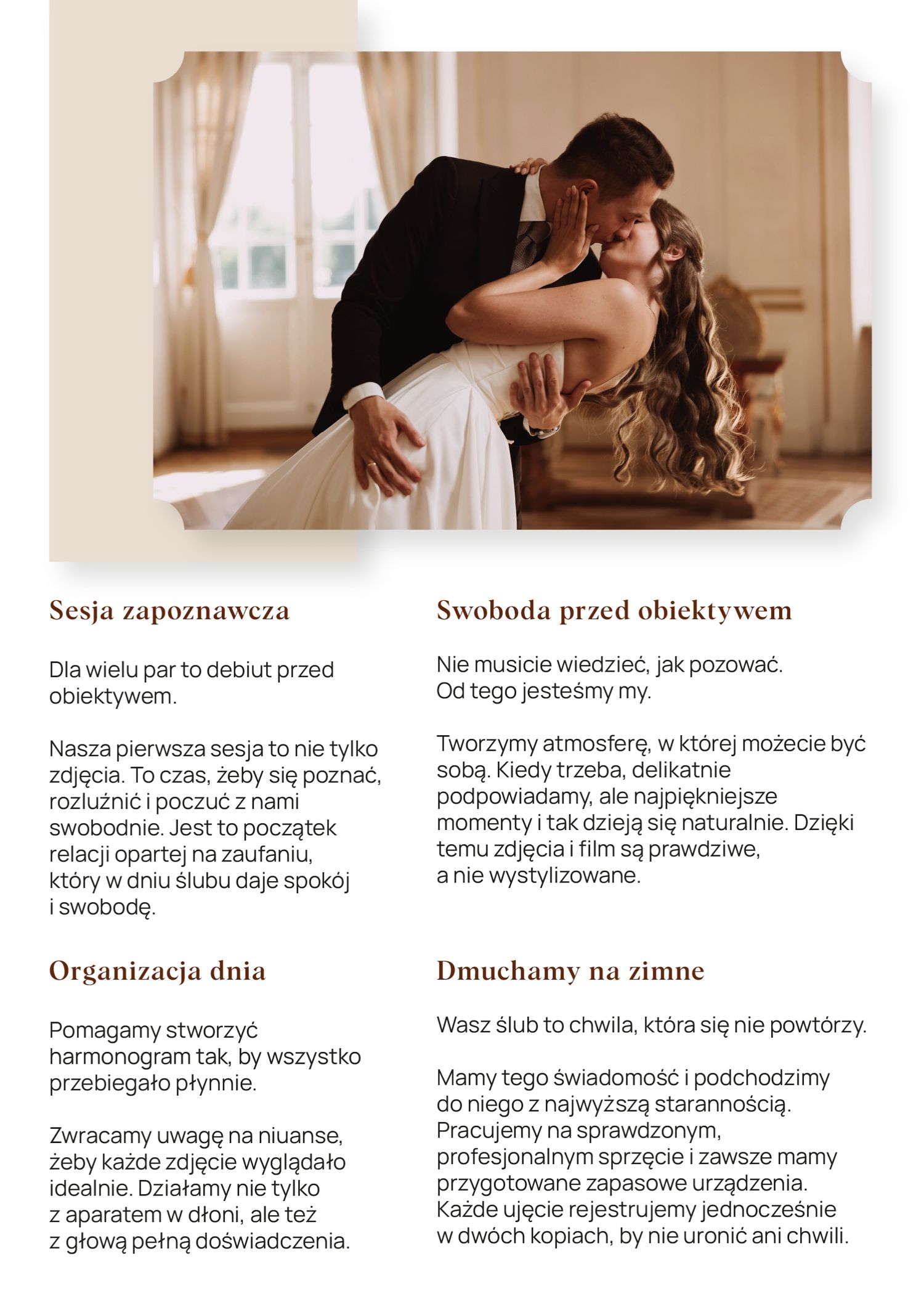 Oferta dla wedding plannerów