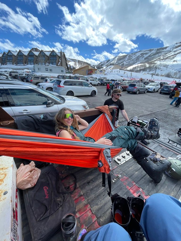 Ski Apres couples photography for small wedding in Park City