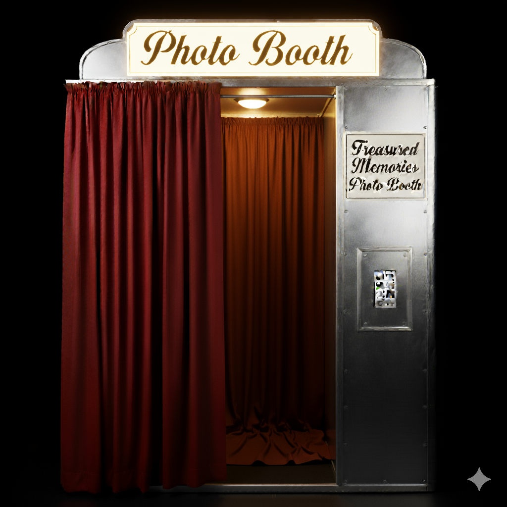 Our retro booth
