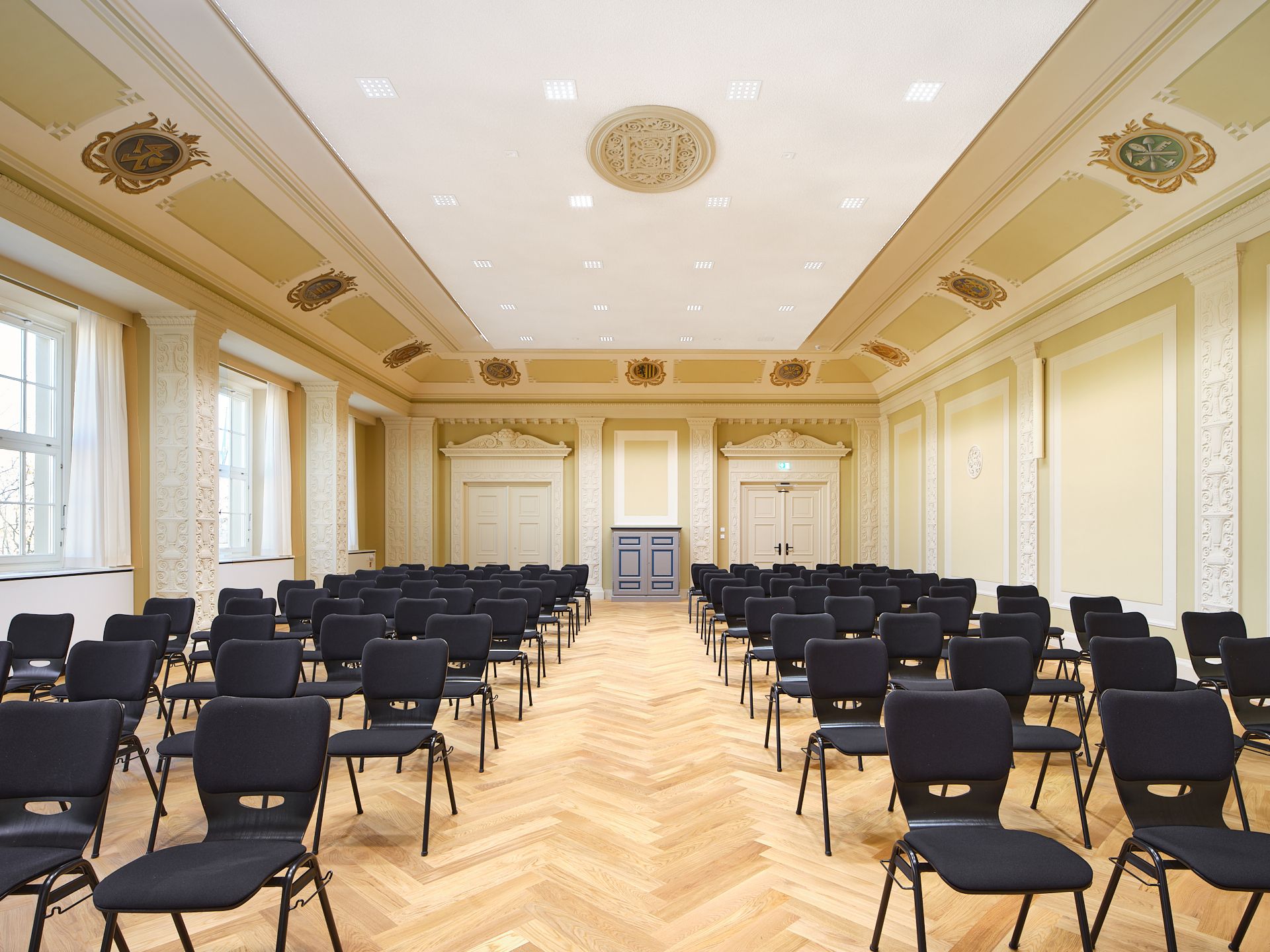 Architekturfotografie 
BSZ Aula
Katharina Klopfer, Dresden