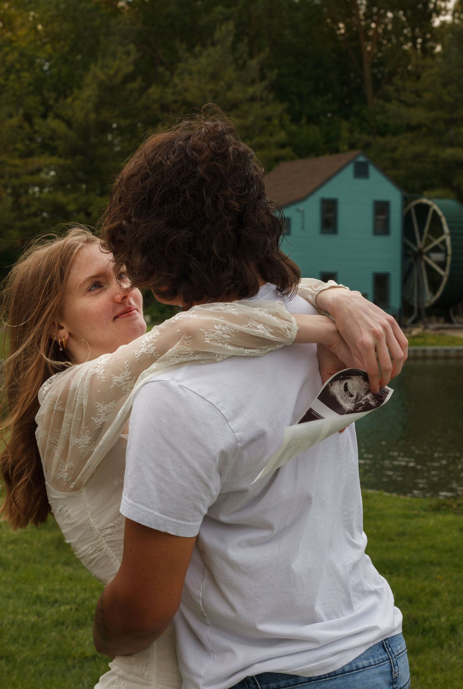 Baby Announcement Session. Golden, Timeless, Enchanting, Excitement