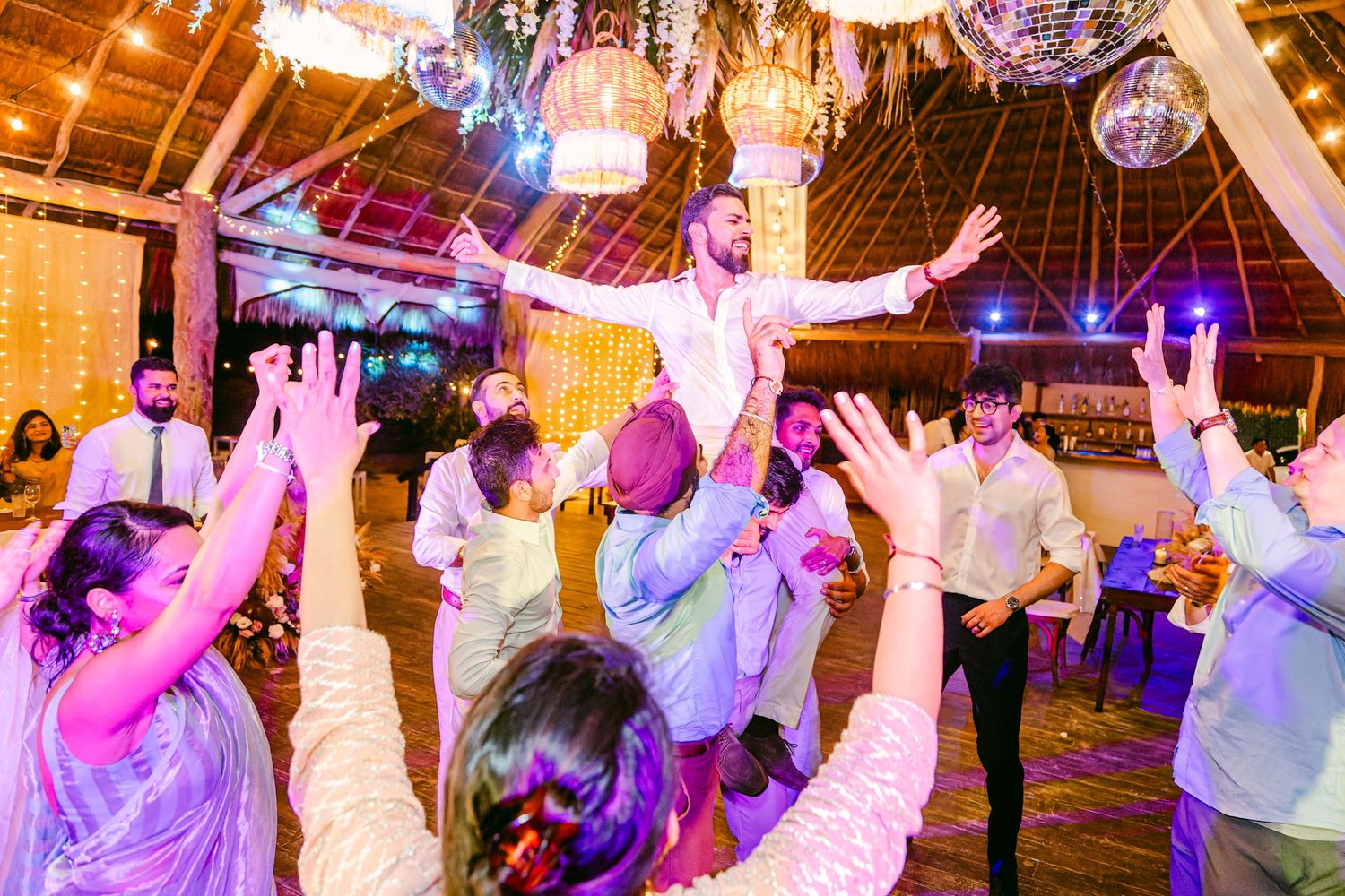 Blue Venado Weddings photography – intimate beachfront ceremony.