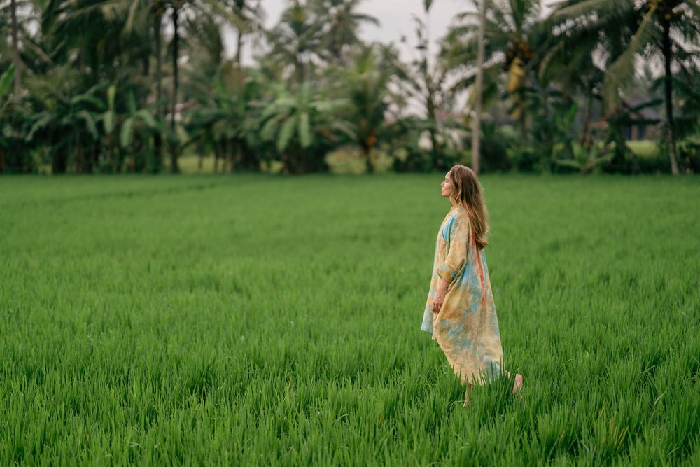 Professional personal branding photography session in Bali at The Wakanda Ubud.