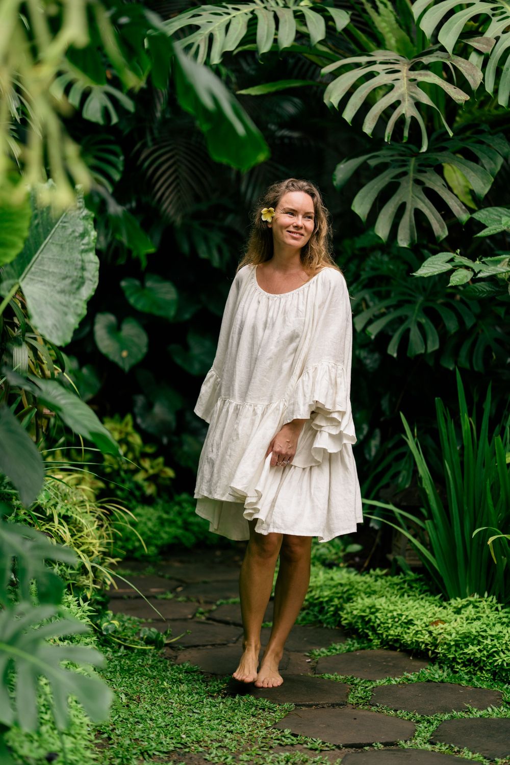 Professional personal branding photography session in Bali at The Wakanda Ubud.