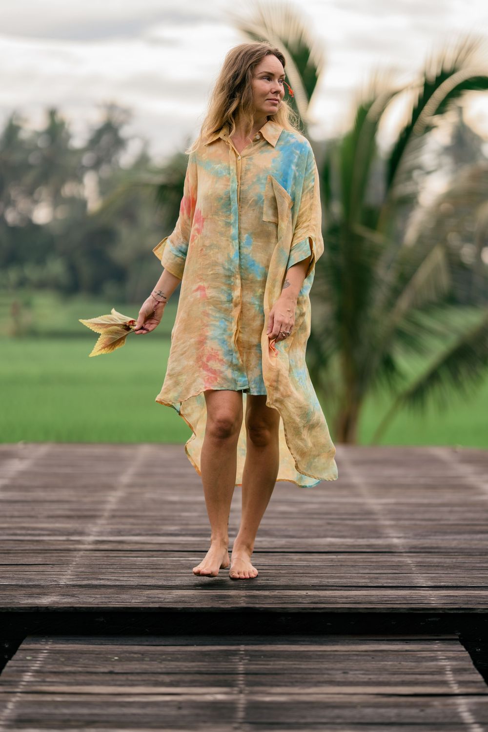 Professional personal branding photography session in Bali at The Wakanda Ubud.