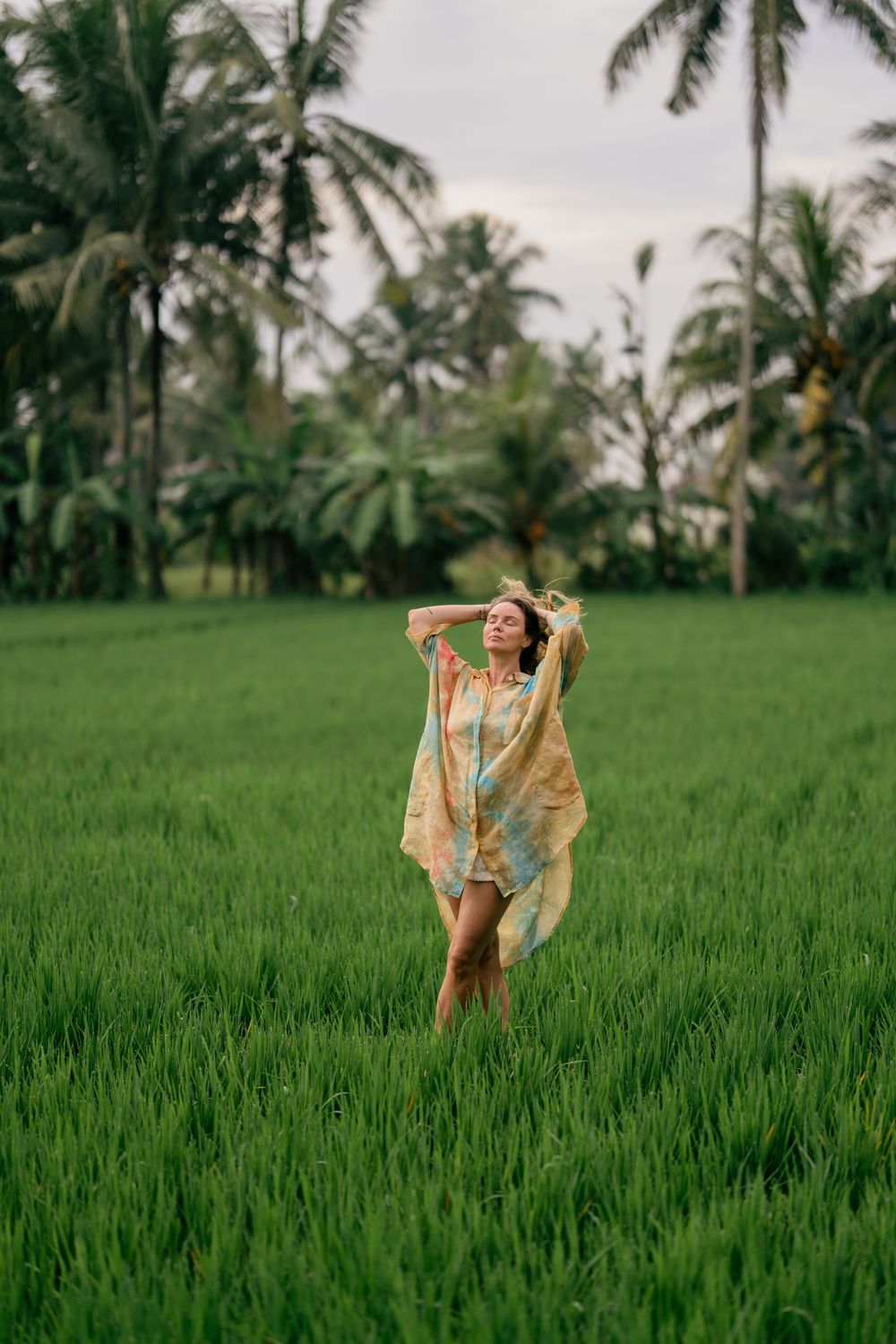 Professional personal branding photography session in Bali at The Wakanda Ubud.