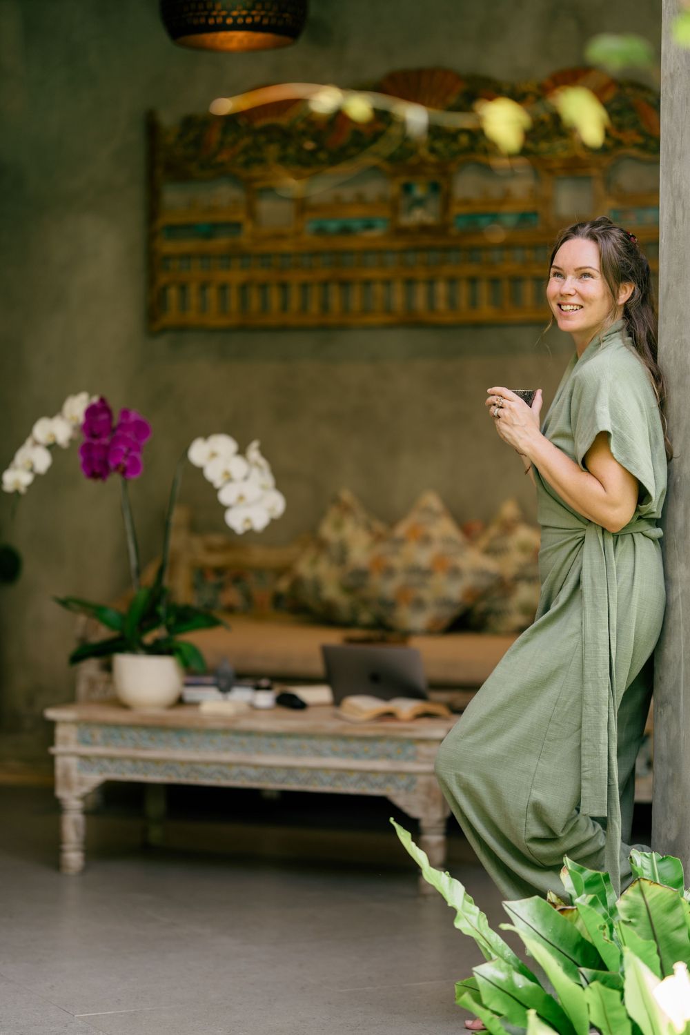 Professional personal branding photography session in Bali.