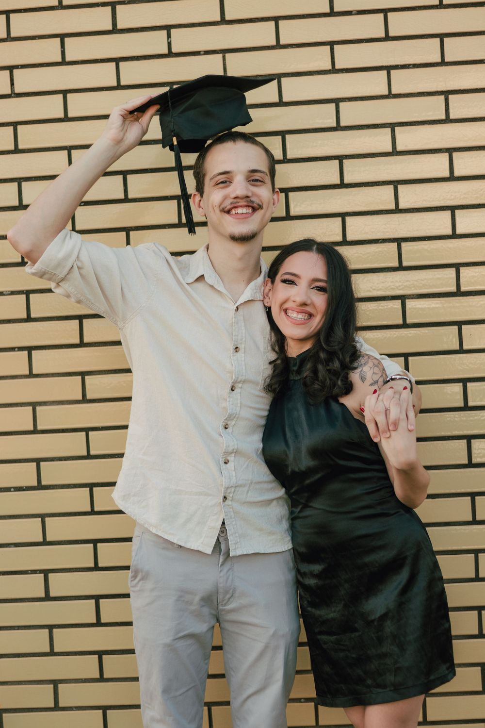 Ensaio de casal, colação de grau, casal, look ensaio de casal