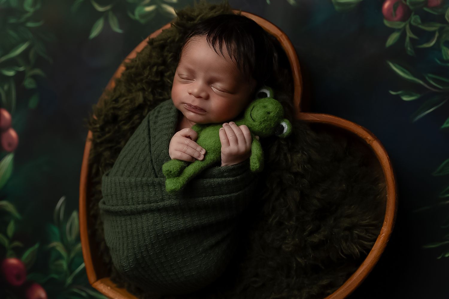 newborn studio photography