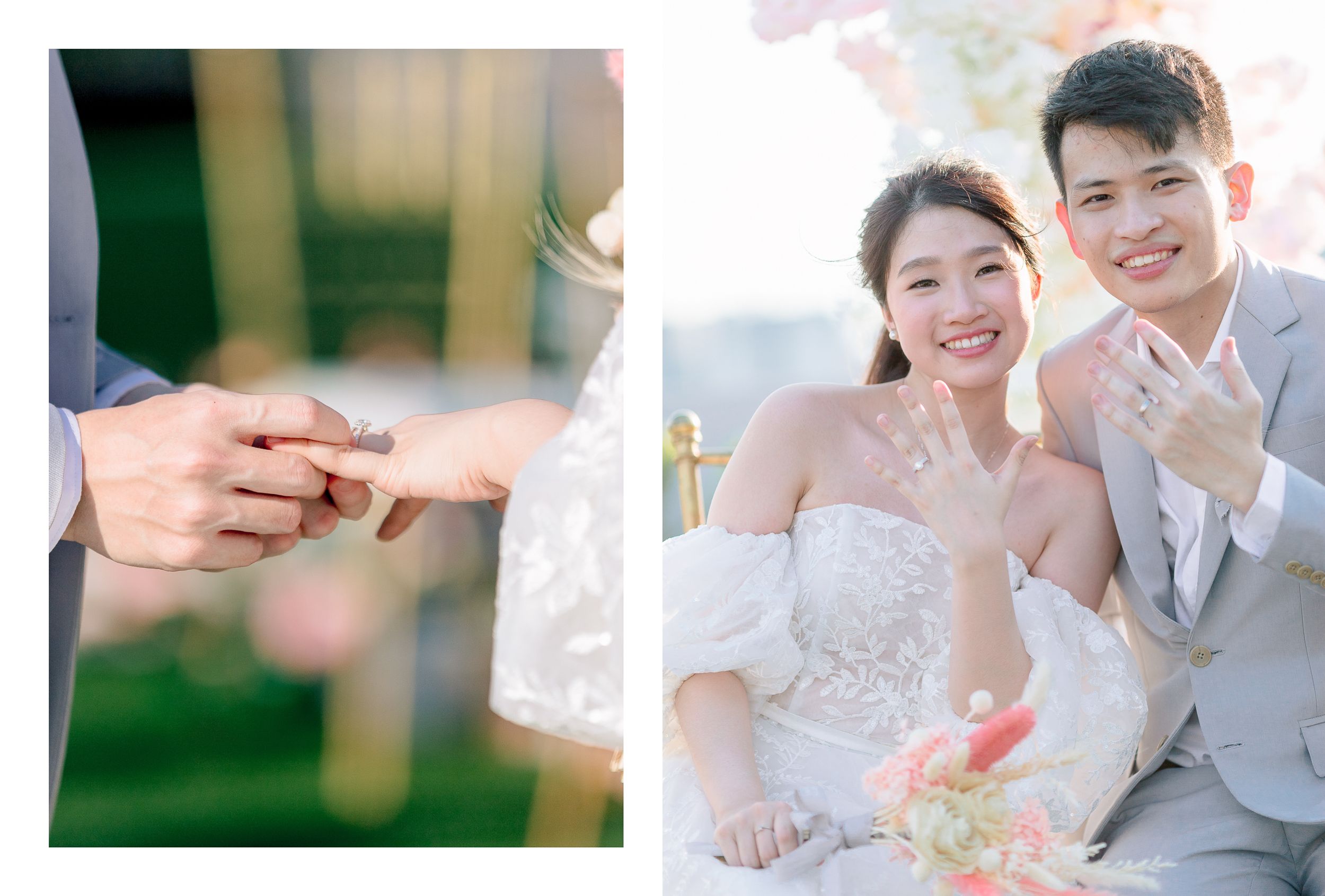 Kyle & Rowena | Pastel Rooftop Wedding