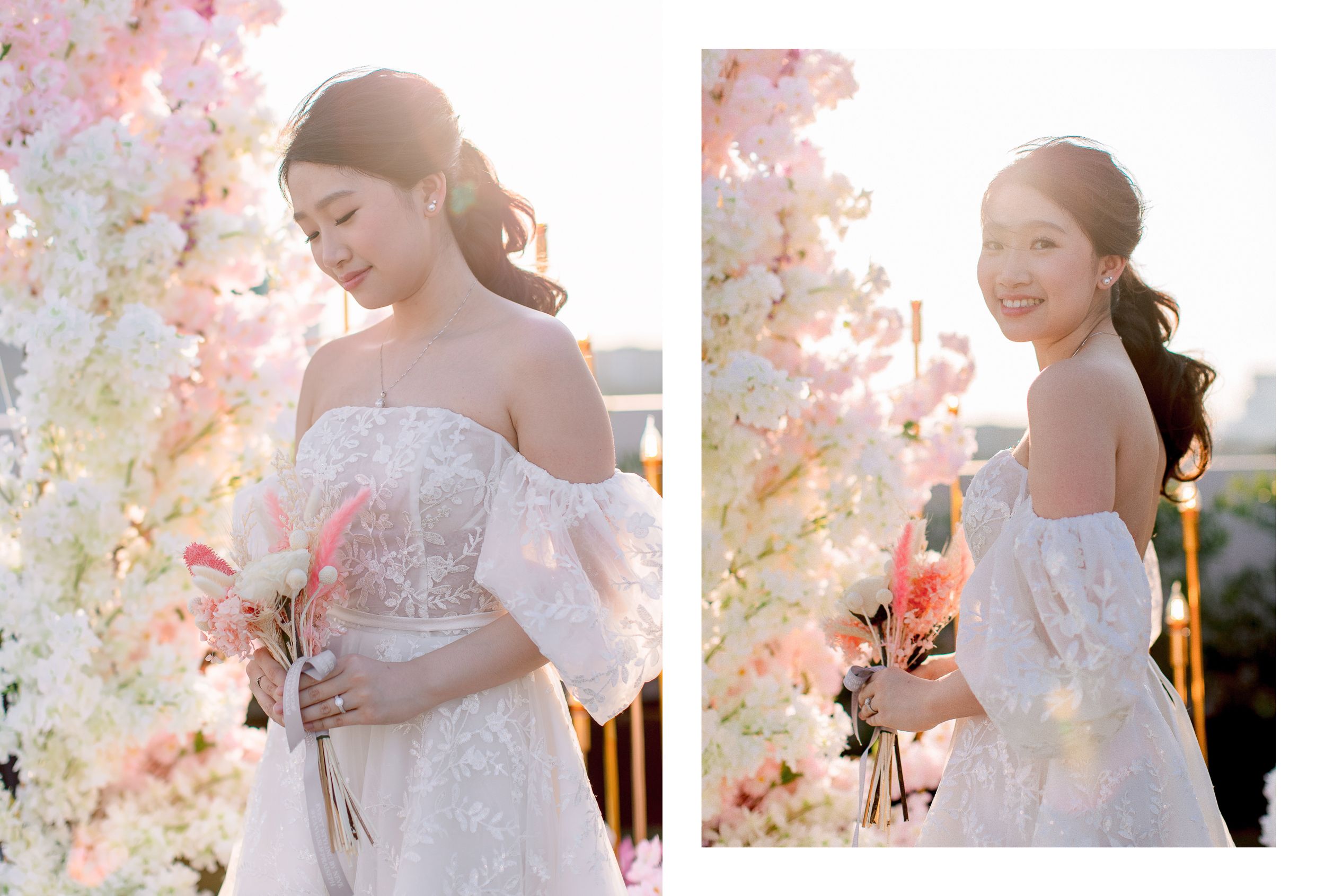 Kyle & Rowena | Pastel Rooftop Wedding