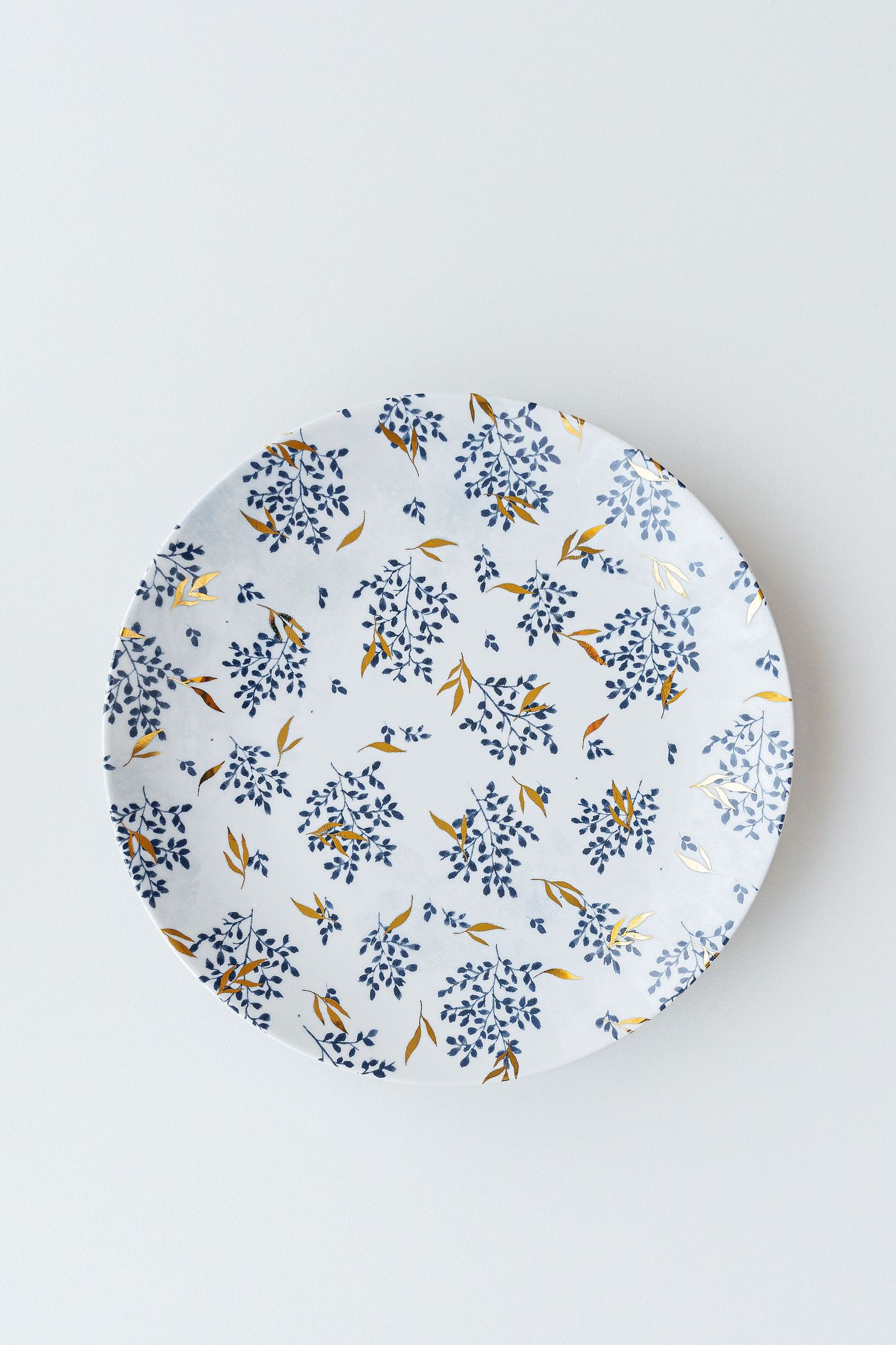 DigDital printing on hard porcelain by G. Benedikt - gold