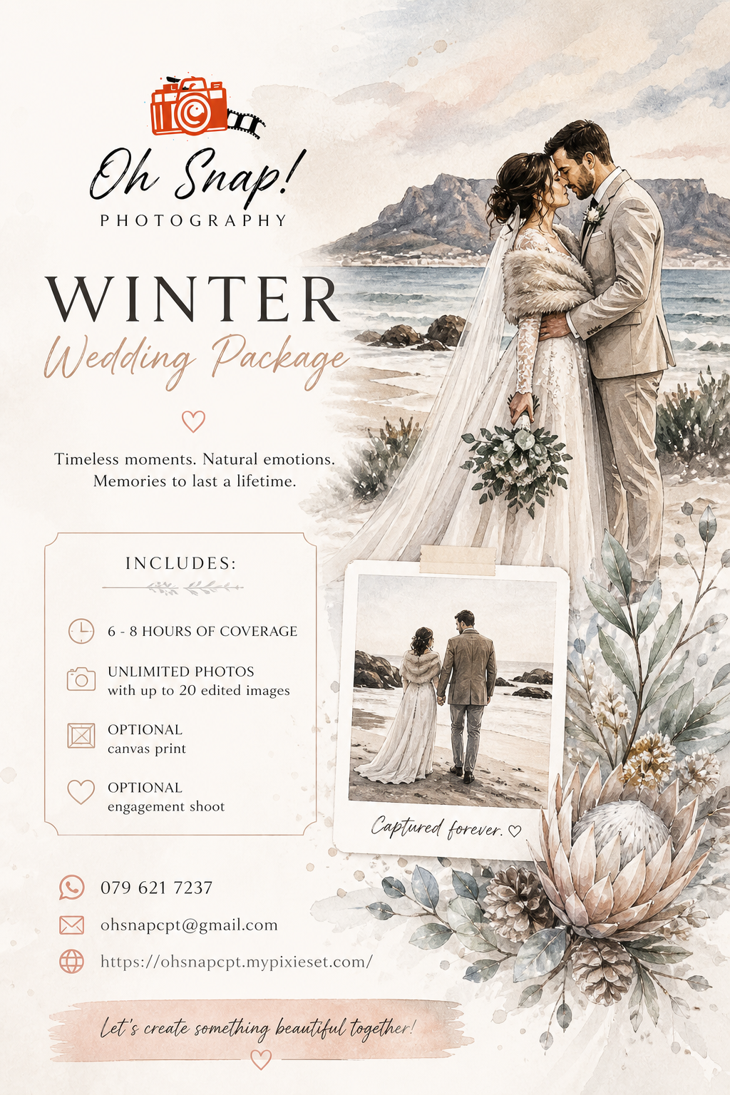 Winter Wedding Special | Oh Snap Photography
