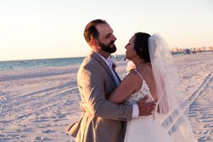 Micro wedding destination beach venue in Tampa, Dunedin, Clearwater, St Pete, Naples, Bradenton, Miami, West Palm, Amelia Island, Florida