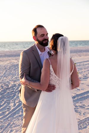 Micro wedding destination beach venue in Tampa, Dunedin, Clearwater, St Pete, Naples, Bradenton, Miami, West Palm, Amelia Island, Florida