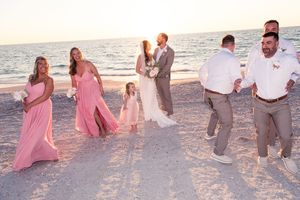 Micro wedding destination beach venue in Tampa, Dunedin, Clearwater, St Pete, Naples, Bradenton, Miami, West Palm, Amelia Island, Florida