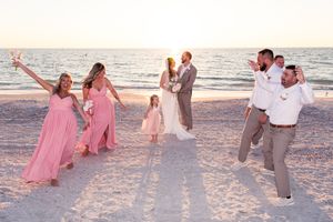 Micro wedding destination beach venue in Tampa, Dunedin, Clearwater, St Pete, Naples, Bradenton, Miami, West Palm, Amelia Island, Florida