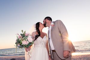 Micro wedding destination beach venue in Tampa, Dunedin, Clearwater, St Pete, Naples, Miami, West Palm, Florida, England and Scotland