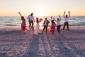 Micro wedding destination beach venue in Tampa, Dunedin, Clearwater, St Pete, Naples, Bradenton, Miami, West Palm, Amelia Island, Florida