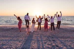 Micro wedding destination beach venue in Tampa, Dunedin, Clearwater, St Pete, Naples, Bradenton, Miami, West Palm, Amelia Island, Florida