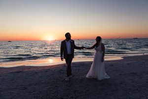 Micro wedding destination beach venue in Tampa, Dunedin, Clearwater, St Pete, Naples, Miami, West Palm, Florida, England and Scotland
