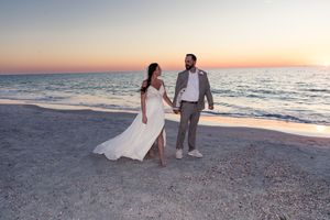 Micro wedding destination beach venue in Tampa, Dunedin, Clearwater, St Pete, Naples, Miami, West Palm, Florida, England and Scotland