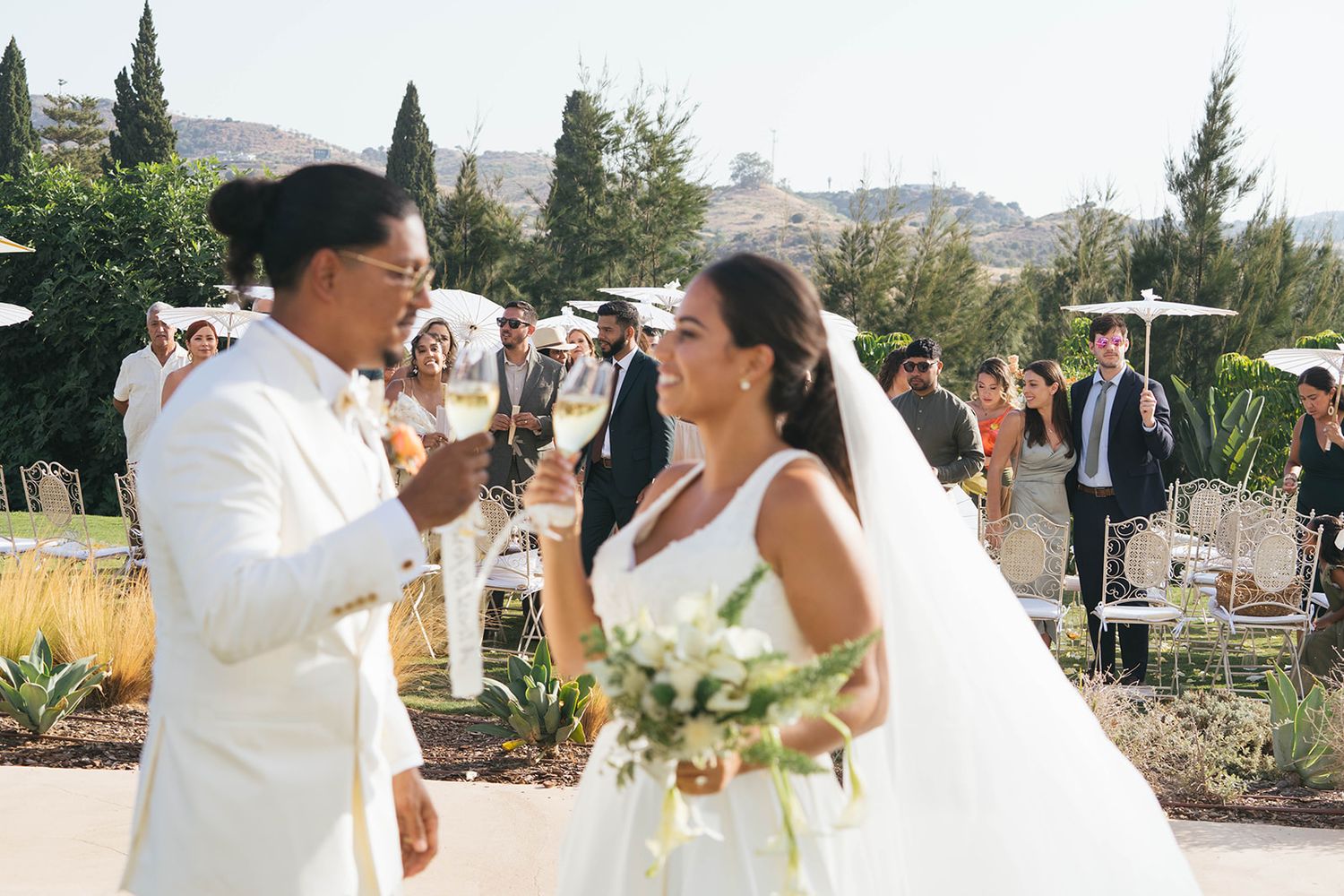 Destination wedding in Malaga