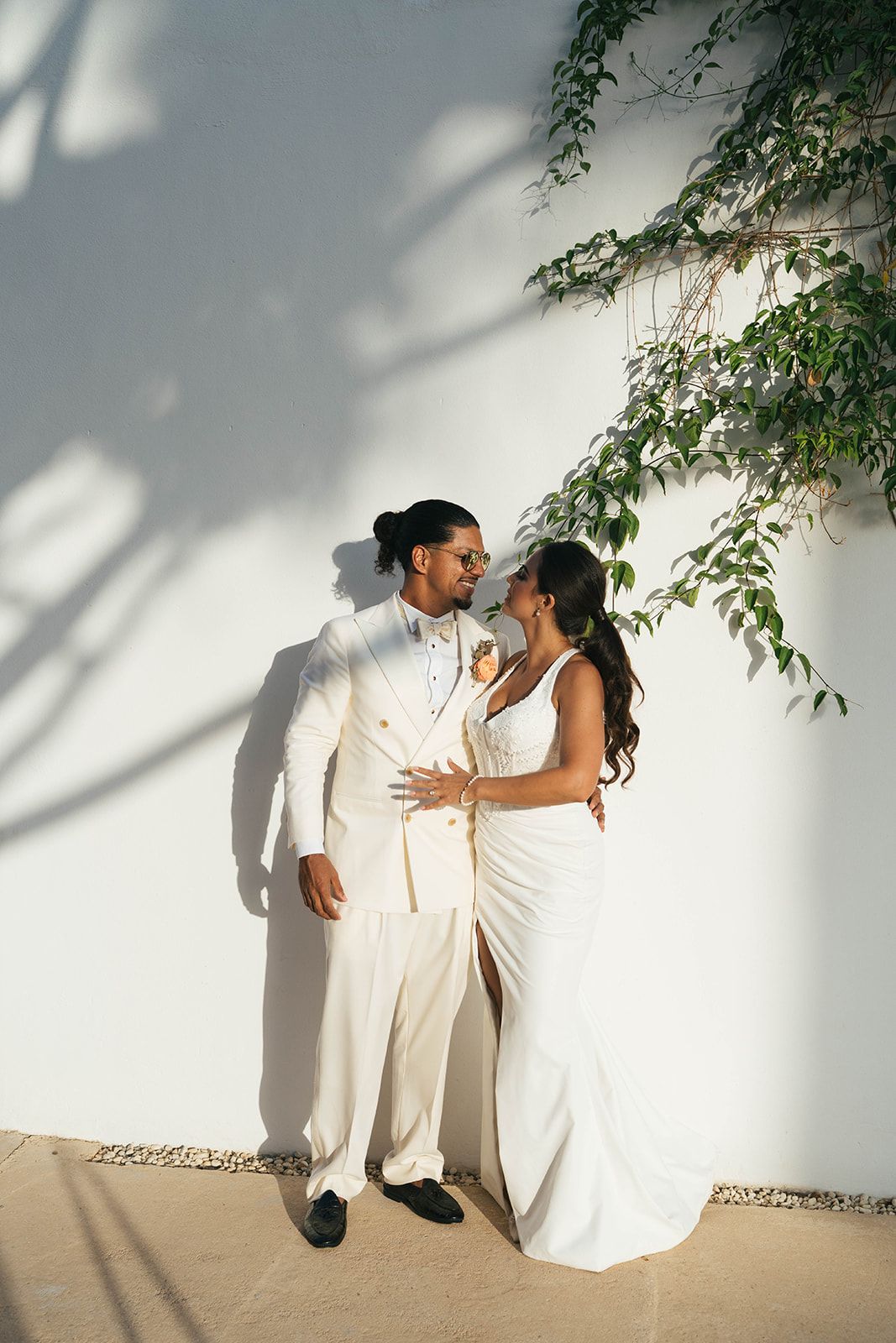 Couple just got married in Malaga