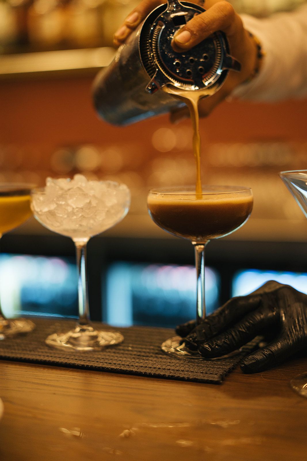 cocktails in a wedding