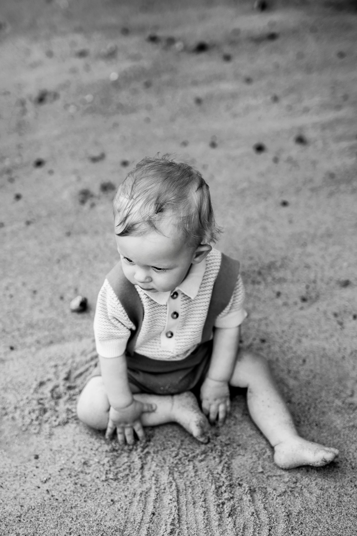 Fotografering på stranden i Århus. Kvartalsfotografering i Århus,