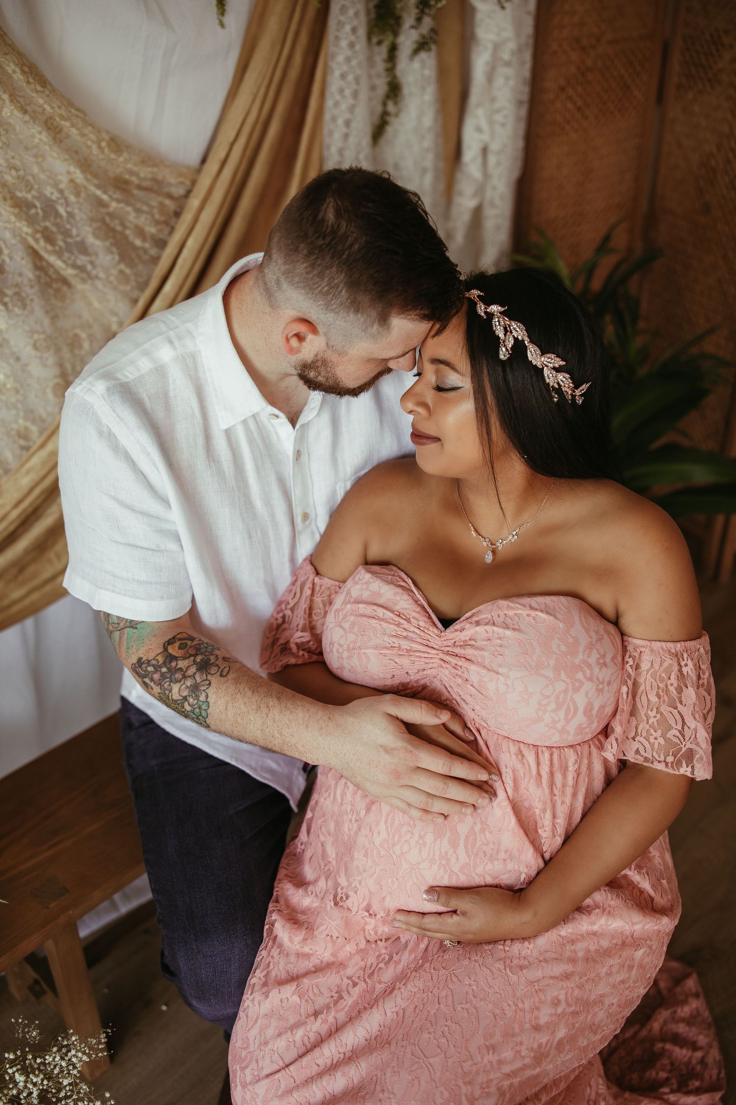 husband and wife maternity
