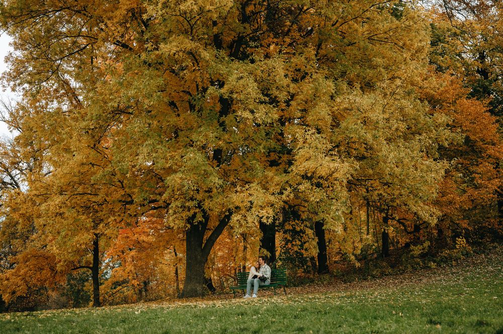 Couple at Arboretum