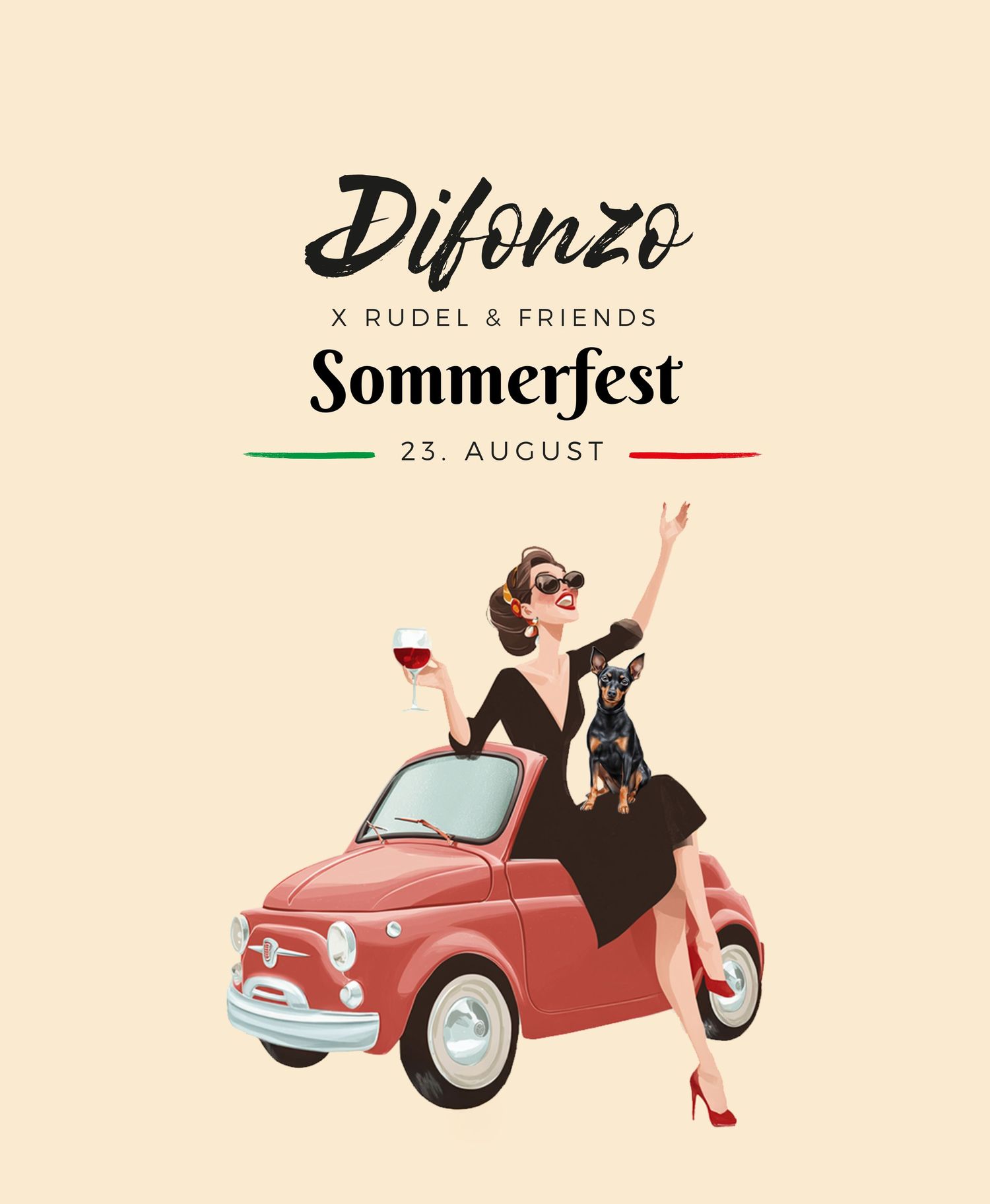 Am 23. August von 11–18 Uhr laden wir euch herzlich zum Sommerfest bei Difonzo Eat & Market ein in Kooperation mit Rudel & Friends.