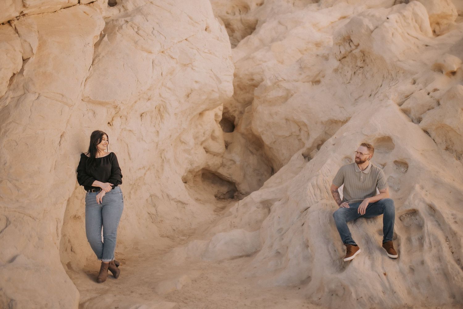 Engagement photos in Albuquerque. How to elope in New Mexico. Albuquerque wedding photographer. Queer wedding photographer ABQ. NM wedding.