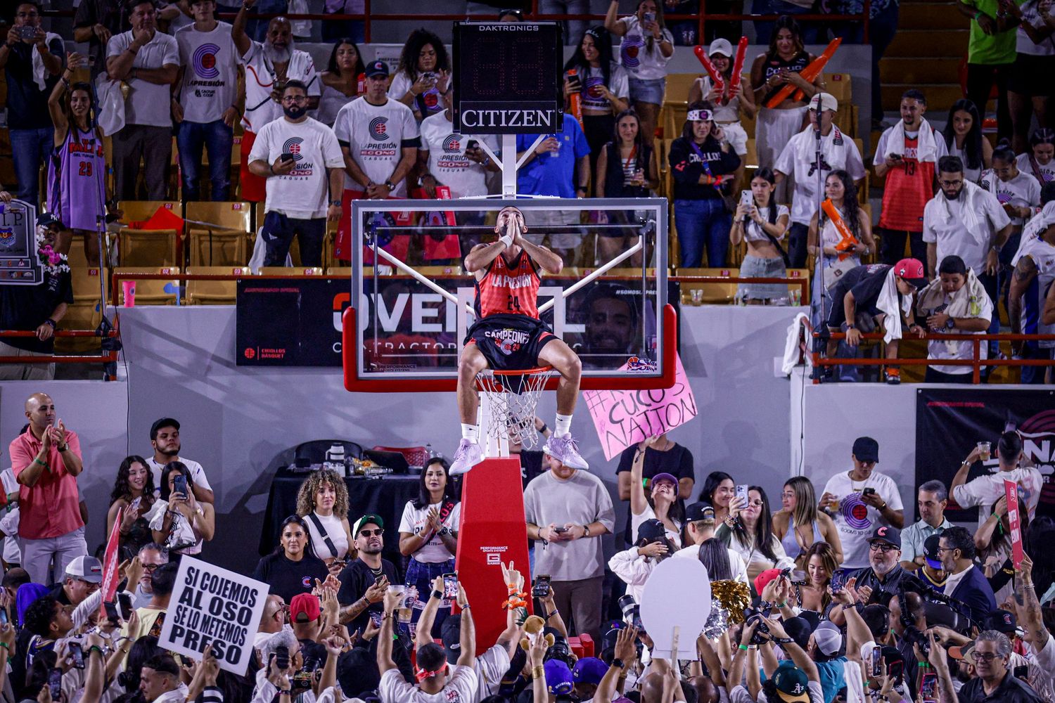 The Criollos celebrate winning their second BSN championship after 15 years, marking a triumphant return in 2024.