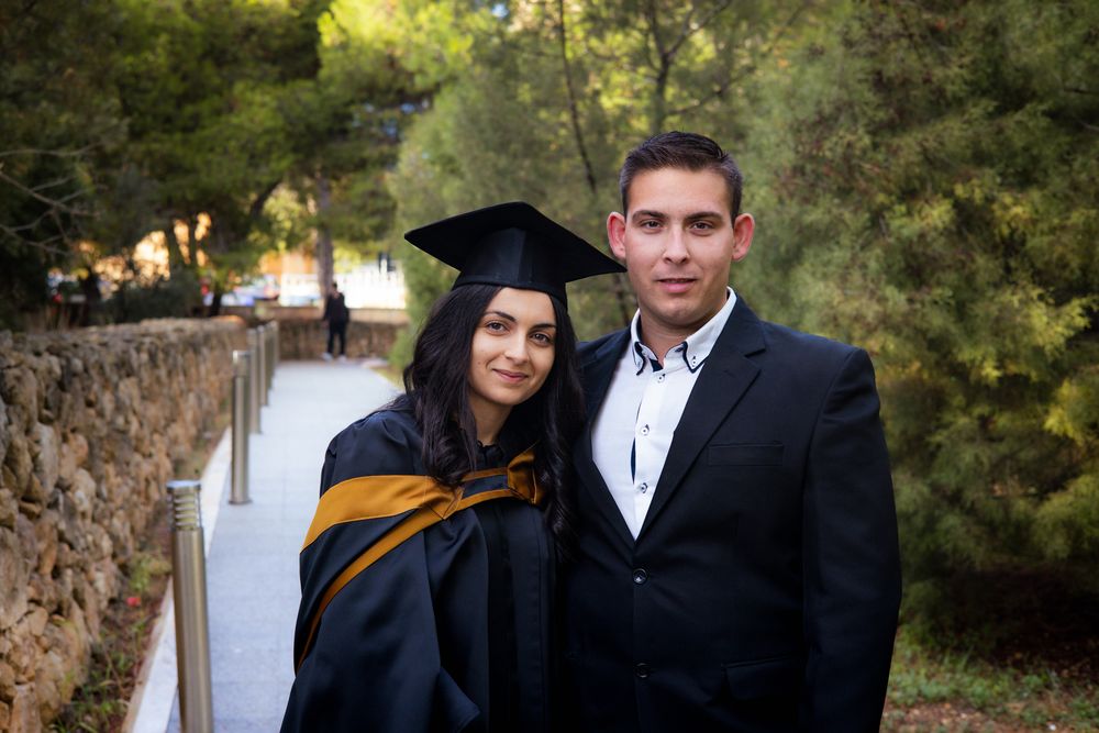 Sandie Graduation Photo, University of Malta