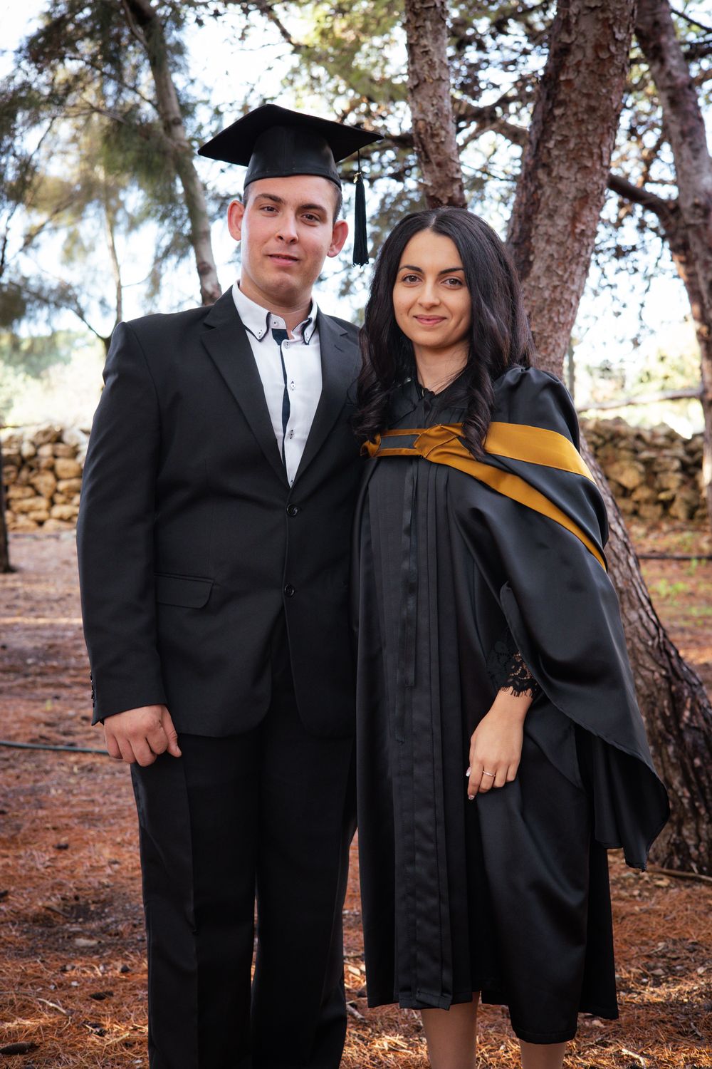 Couple Graduation Photo, University of Malta