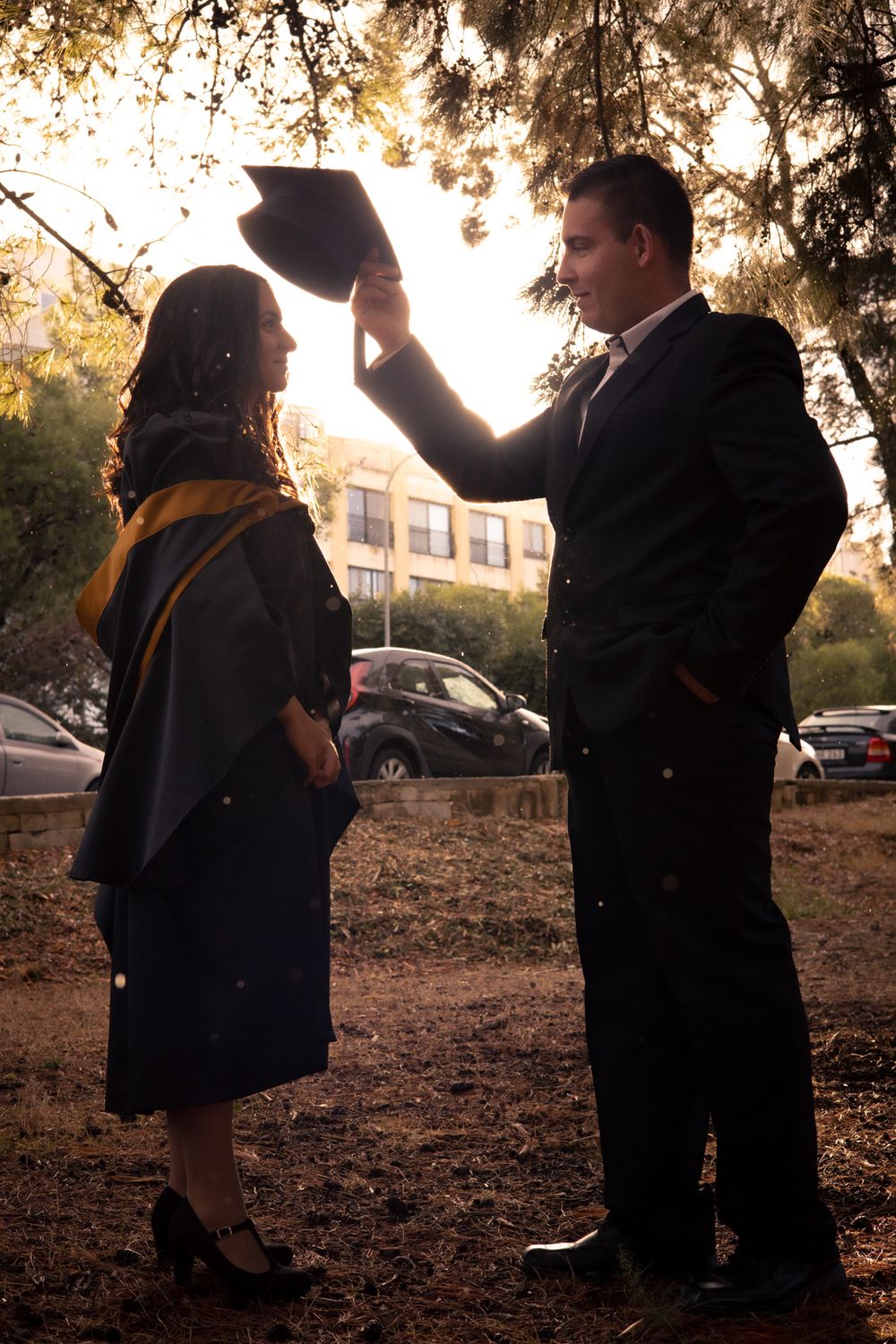 Couple Graduation Photo, University of Malta
