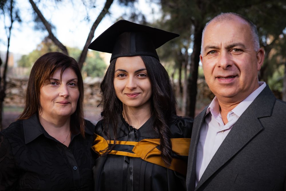 Sandie Graduation Photo, University of Malta