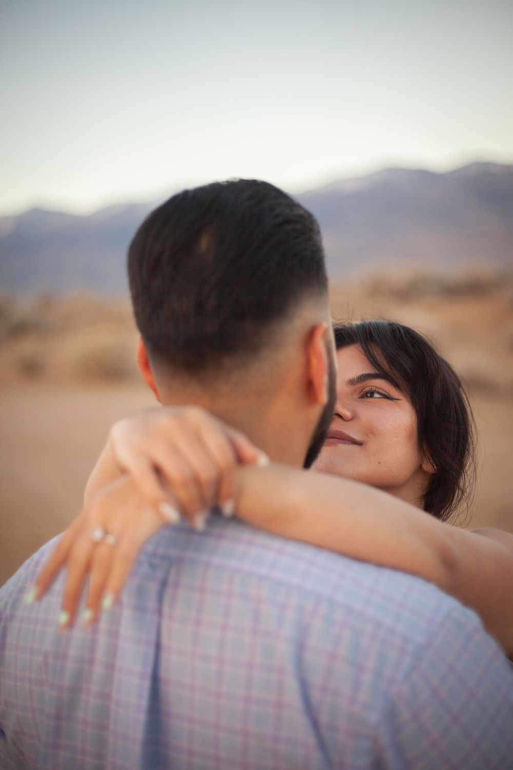 Engagement photos, bishop, CA. Jasmine Beaghler wedding photography. High desert wedding photography. California wedding photography.