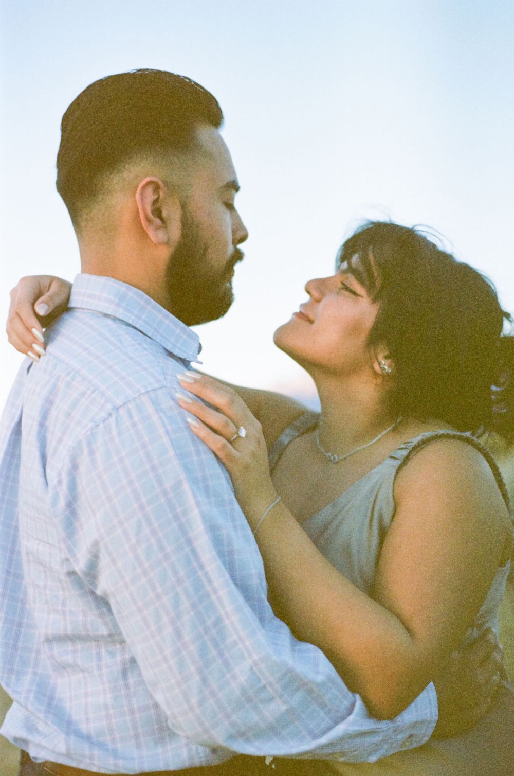 Engagement photos, bishop, CA. Jasmine Beaghler wedding photography. High desert wedding photography. California wedding photography.