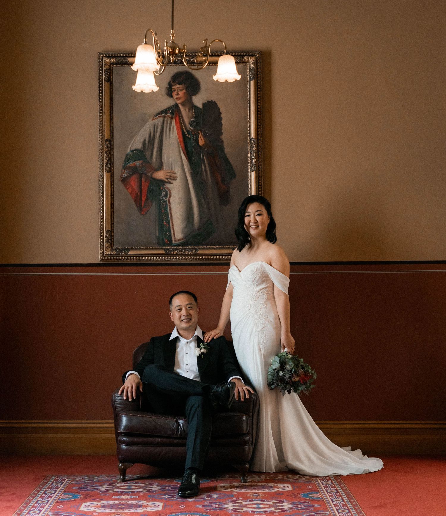 Editorial wedding photography at Hotel Windsor Melbourne, capturing timeless moments of a couple during their wedding day.