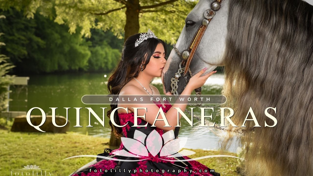 Fotógrafo de quinceañeras en DFW con enfoque en recuerdos familiares auténticos
