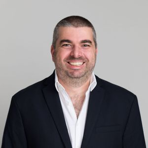 Professional studio headshot on plain background-18