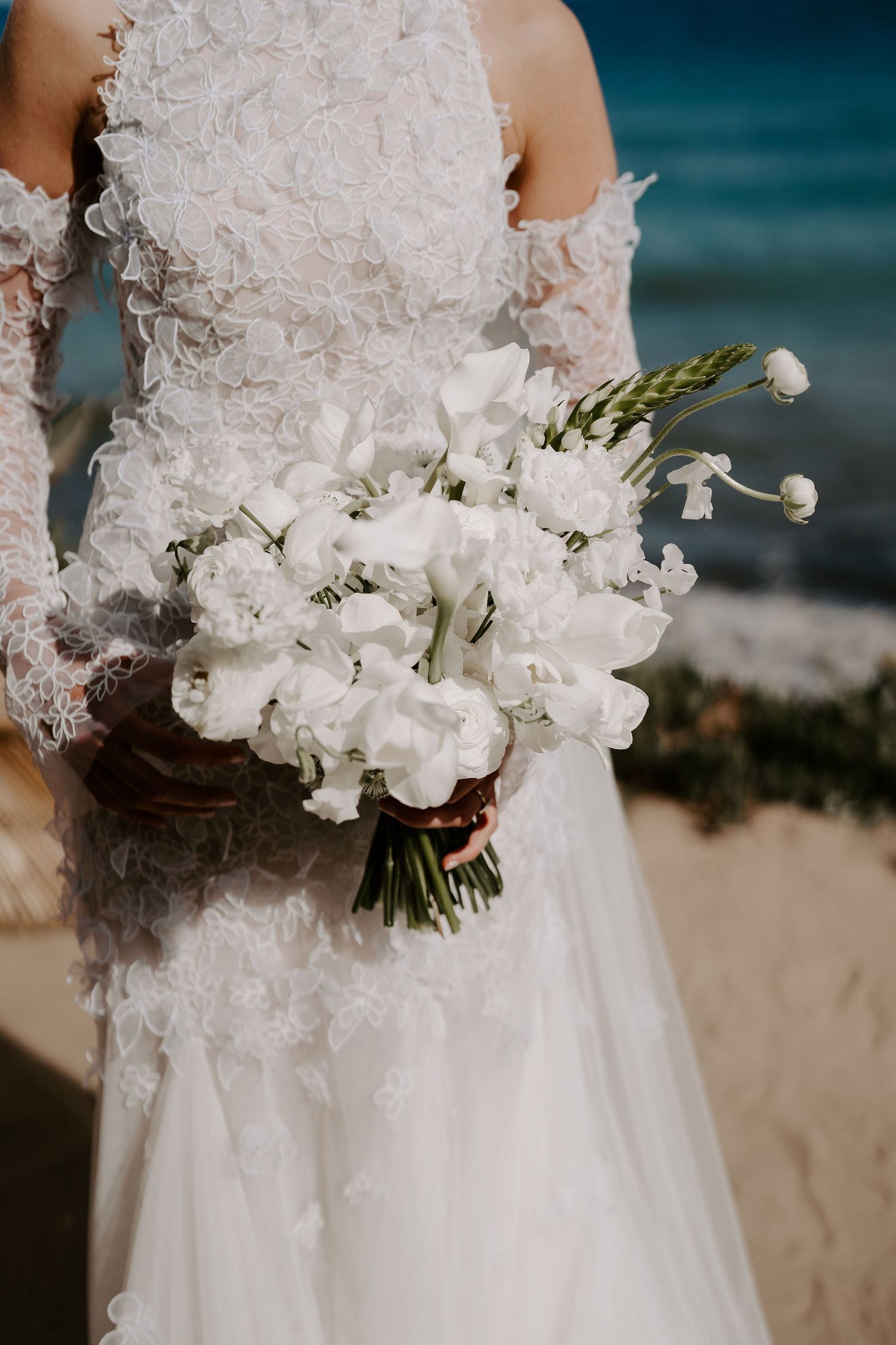 bridal bouquet at amante ibiza