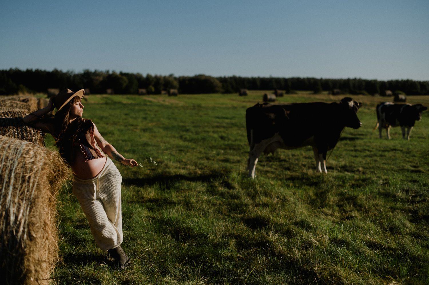 farmerska sesja kobieca, fotografka Lublin