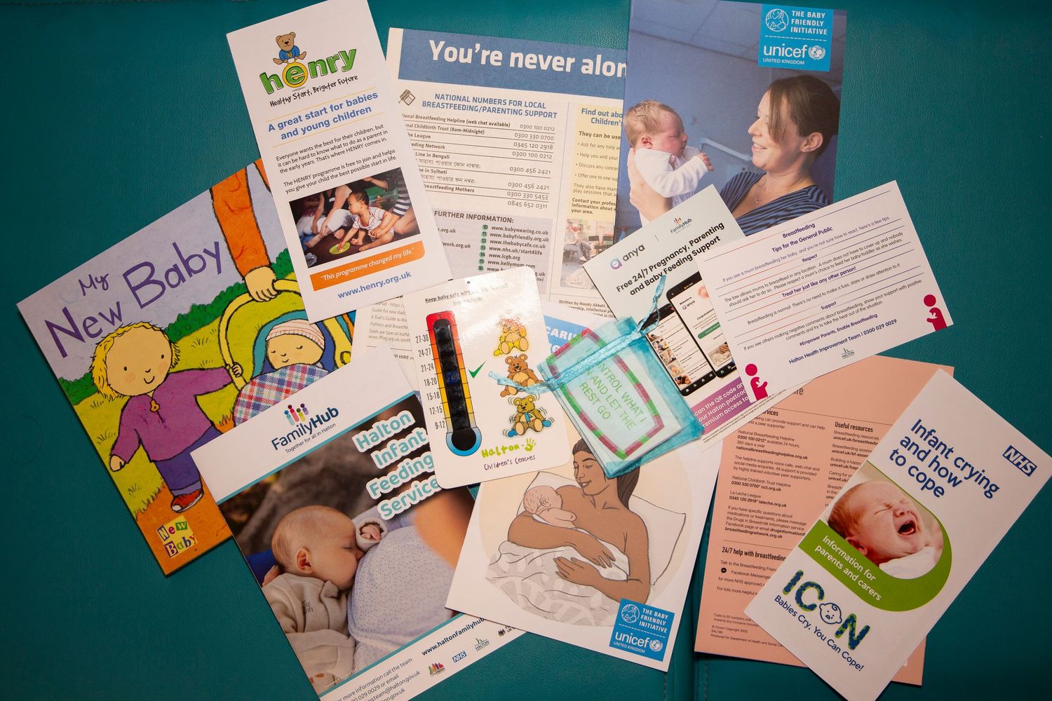 new parent leaflets Halton Family Hubs widnes runcorn pregnancy