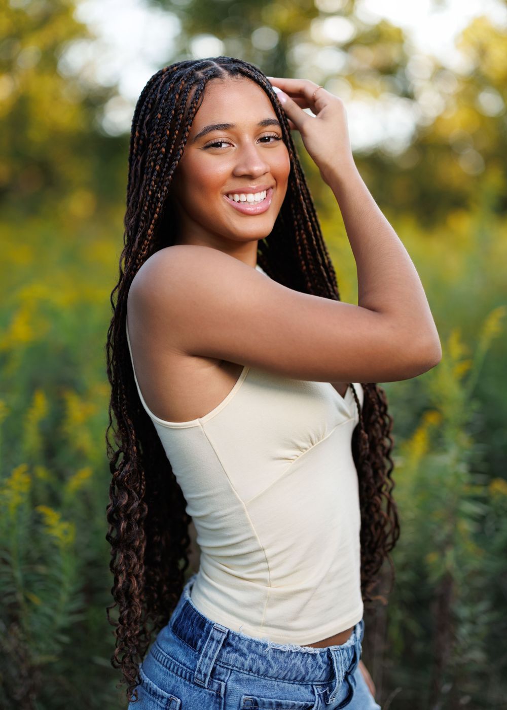Outdoor Senior Photoshoot in Tuscarawas County, Ohio