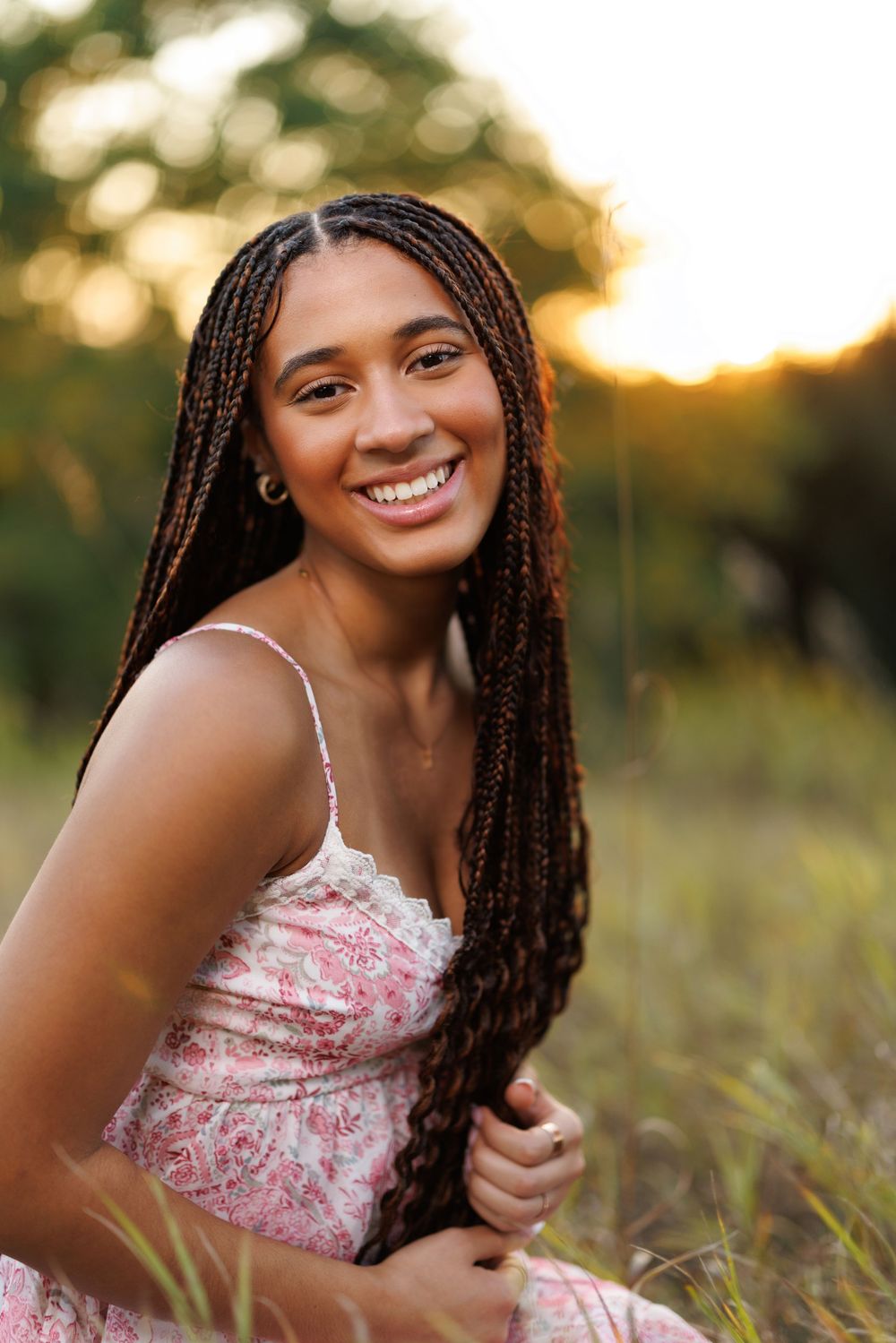 Golden Hour Senior Photoshoot in Dover, Ohio